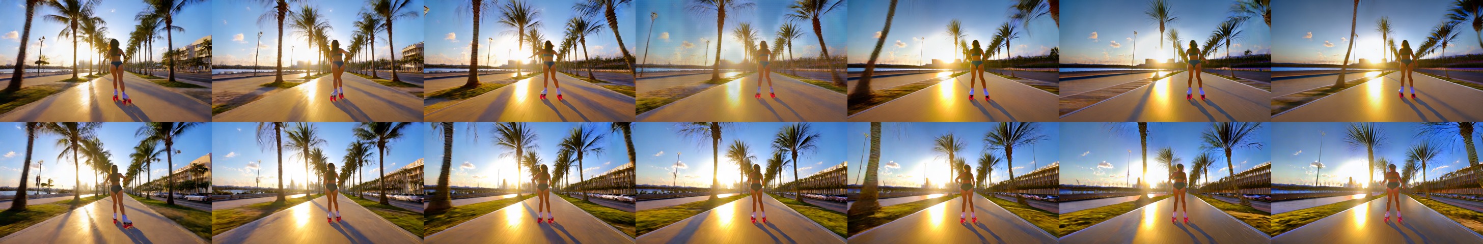 Twelve frames of context, rebuilt every fourth block